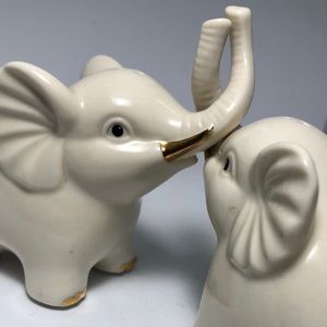 COPY - Lenox elephant salt and pepper shakers